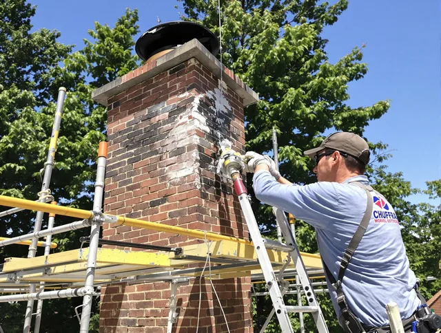 Structural chimney repair by Glastonbury Chimney Sweep in Glastonbury, CT
